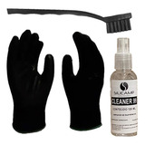 Kit Limpeza Anti Estático Esd Escova Luvas Limpa Placa Pc
