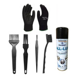Kit Limpeza Anti Estático Pincel Escova Luva Limpa Placa