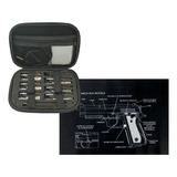 Kit Limpeza Armamento Curto Pistola Revólver + Tapete Gunpad