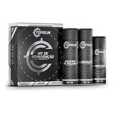 Kit Limpeza Armas Solvente, Limpador, Lubrificante Topgun