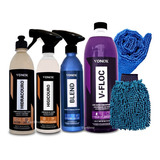 Kit Limpeza Automotiva Vonixx Shampoo Cera