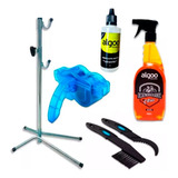 Kit Limpeza Corrente Bicicleta Bike Desengraxante 6x1