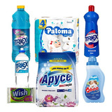 Kit Limpeza E Higiene Completo 7 Itens Premium