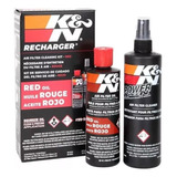 Kit Limpeza + Lubrificação Filtro Ar K&n Kn / Spray 99-5050