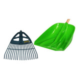 Kit Limpeza Para Jardim - Rastelo + Pá