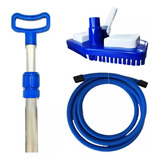 Kit Limpeza Para Piscina Aspirador + Cabo 2 Metros + Mang 4m