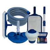 Kit Limpeza Para Piscina Inflável Intex 7 Pçs Mangueira 6 M