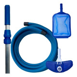 Kit Limpeza Piscina Intex Aspirador Mangueira De 10m Cabo