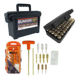 Kit Limpeza Swap Ntk Carabina Pistola + Box E Porta Munição