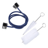 Kit Limpeza Trompete Sax Instrumentos De Sopro Higienização