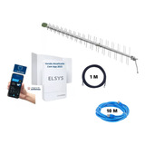 Kit Link 3g/4g Amplimax Fit Apenas Dados+ Ant+cabos+roteador