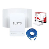 Kit Link 3g/4g Amplimax Fit Elsys + Roteador + Cabo Lan 20m