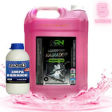 Kit Liquido Para Radiador 5l + Limpa Radiador