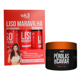 Kit Liso Maravilha Widi Care + Mascara Perolas Caviar 300ml