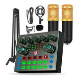 Kit Live Broadcast Mini Mixer V8s