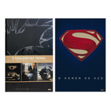 Kit Livro Cavaleiro Das Trevas + O Homem De Aço - Superman