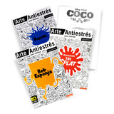 Kit Livro De Colorir Antistress P/
