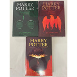 Kit Livros Harry Potter Coleção 3 Livros Novos Capa Dura