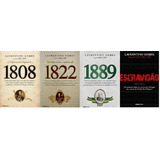 Kit Livros História Do Brasil 1808 1889 1822 E Escravidão