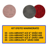 Kit Lixa Super Basic Efeito Marmore