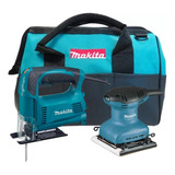 Kit Lixadeira Orbital 180w 110v + Serra Tico Tico + Bolsa