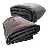 Kit Lona Geomembrana 0,3mm 3x3 + Geotextil 10 M²