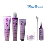 Kit Lore Pé Amolecedor Calos E Rachaduras Ultra Espatula 222