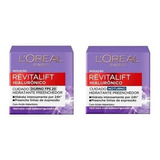 Kit Loreal Revitalift Hialurônico Antirrugas Diurno+noturno