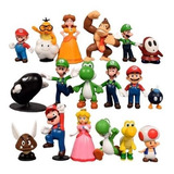 Kit Lote De Bonecos Miniaturas Nintendo
