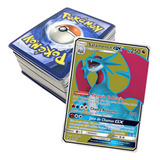 Kit Lote Pokémon 150 Cartas Sol E Lua + Gx + Super Brinde