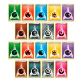 Kit Lote Pokémon 225 Cartas De Energia + Brinde