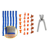 Kit Lubrificação Torno Mangueira Flexível 3/8 + Brinde- 30pç