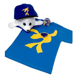 Kit Luccas Neto Camiseta + Foca Pelúcia + Pedra + Boné Top