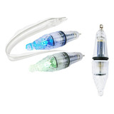 Kit Luminoso Atraente Para Pesca De Espada 2pçs Cor Branco Transparente