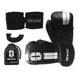 Kit Luta Luva De Boxe + Bandagem 2,5m + Bucal Varias Cores