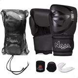 Kit Luva Boxe Muay Thai Naja