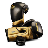 Kit Luva De Boxe E Muay Thai + Bandagem Pretorian Elite Nfe