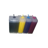 Kit Luxo 1250ml Reservatório Bulk Ink + 1250ml Tinta Corante