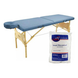 Kit Maca Legno 70cm Maleta, Reforço Cabo De Aço E Lençol