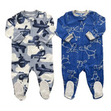 Kit Macacão Fleece Carters