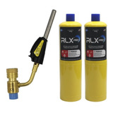 Kit Maçarico Automático + 2 Gás Mapp 400