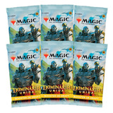 Kit Magic 6 Booster Dominaria Unida Draft Cartas Portugues 