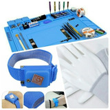 Kit Magnético Antiestático Manta + Pulseira + Luva Original