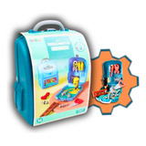 Kit Maleta Ferramentas 22 Peças Brinquedo Infantil Mochila