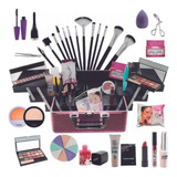 Kit Maleta Maquiagem Grande Completa Ruby Rose - Lc74