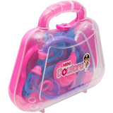 Kit Maleta Mini Doutor Médico Brinquedo Infantil Criança 7pç