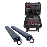 Kit Maleta Pesagem Pecuária Apartação Bateria+ Barras 3000kg