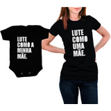 Kit Mamãe Filha Body Camiseta Dia