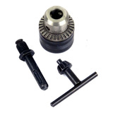 Kit Mandril Com Chave Adaptador Sds 13mm Bestfer 3 Unidades