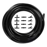 Kit Mangueira 15m Esguicho Limpador Parabrisa +12 Conexão